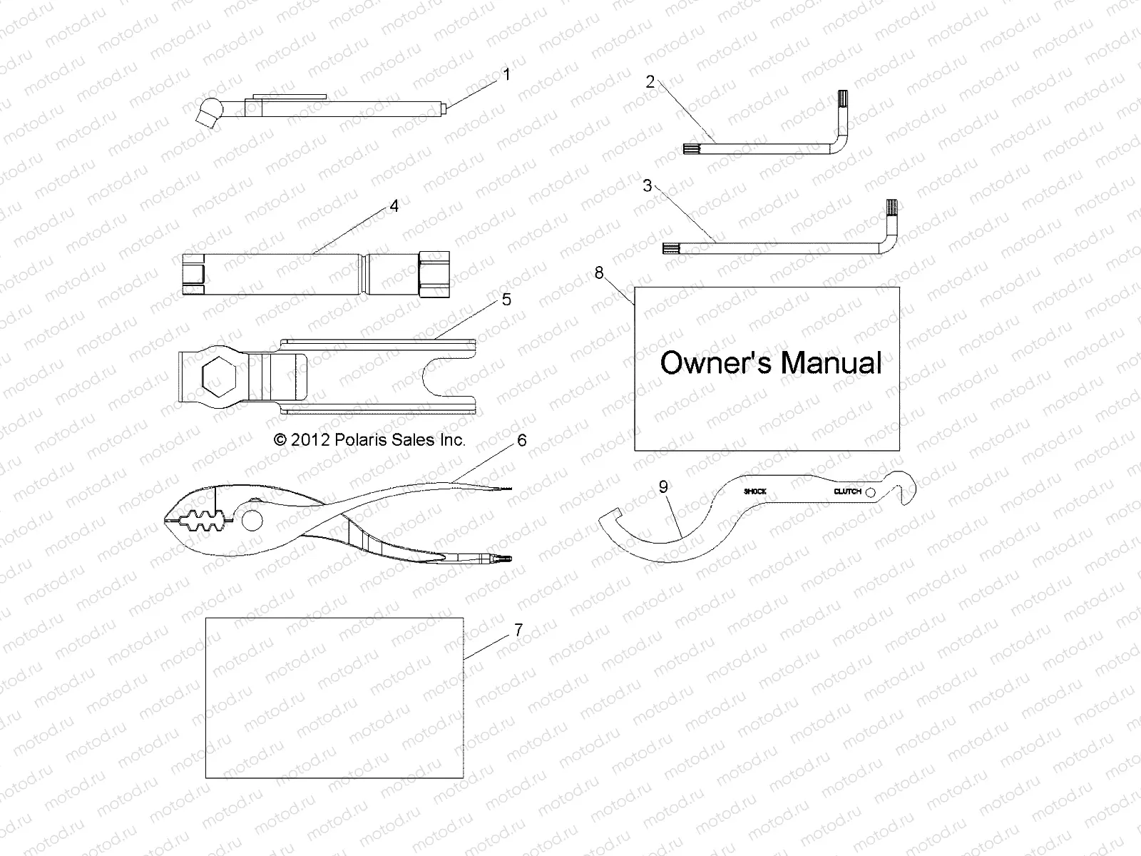 REFERENCES | REFERENCES, TOOL KIT and OWNERS MANUAL - R13JT9EFX (49RGRTOOL13RZRXP900I)