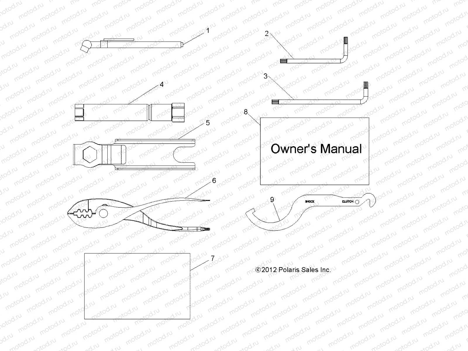 REFERENCES | REFERENCES, TOOL KIT and OWNERS MANUAL - R13XT9EFX (49RGRTOOL13RZRXP4I)