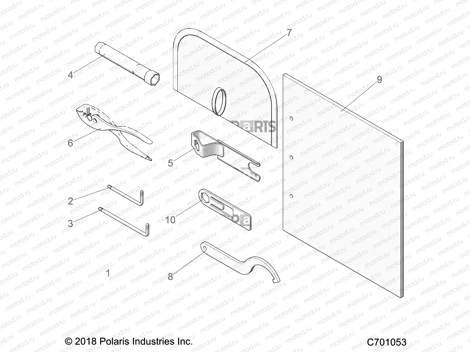 REFERENCES | REFERENCES, TOOL KIT and OWNERS MANUAL - Z20CHA57K2 (C701053)