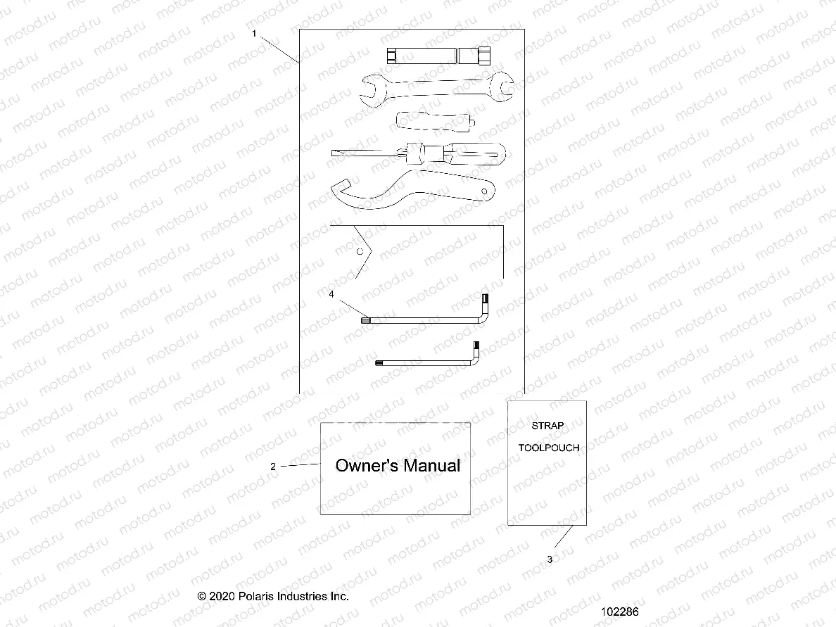REFERENCES | REFERENCES, TOOL KIT and OWNERS MANUAL - Z22HCB18A2/B2 (102286)