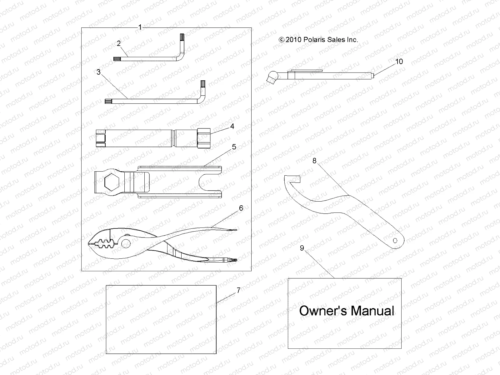 REFERENCES | REFERENCES, TOOL KIT and OWNERS MANUALS - R14WH9EMD (49RGRTOOL11900D)