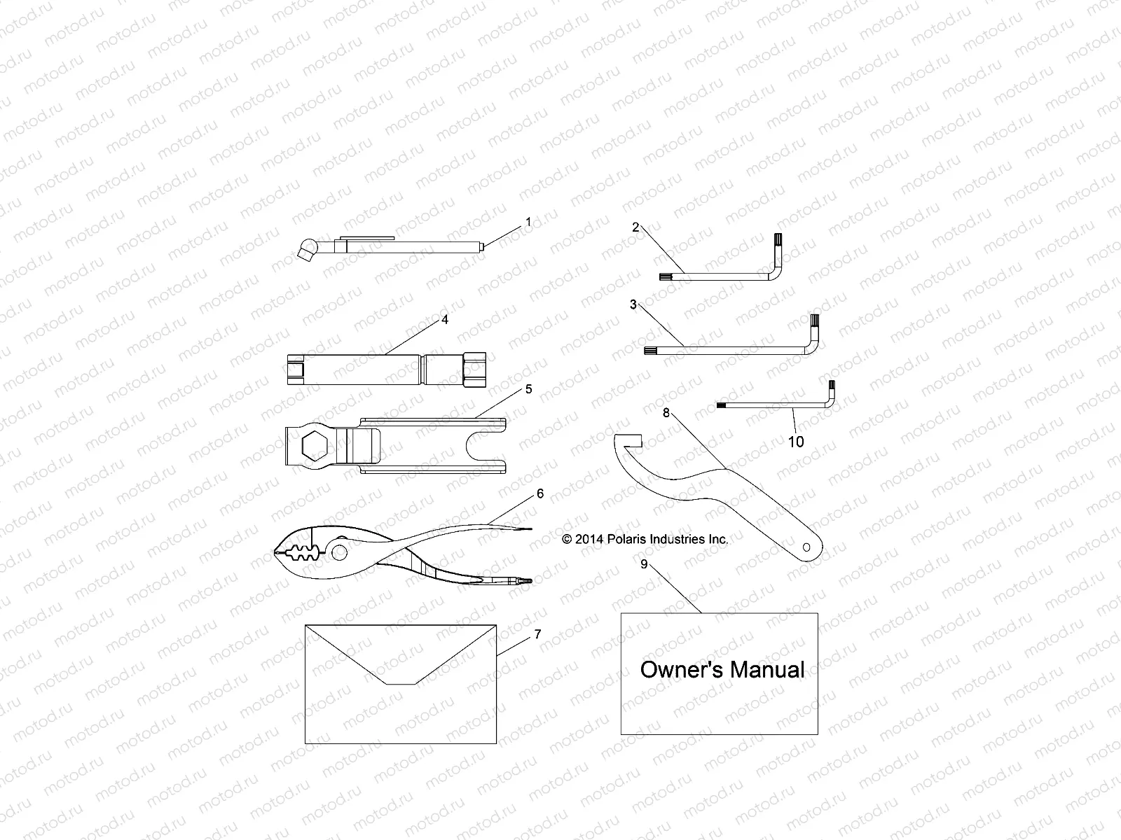 REFERENCES | REFERENCES, TOOL KIT and OWNERS MANUALS - R16RTA57A1/A4/A9/B1/B4/B9/EAP/EBP (49RGRTOOL15OSPS)