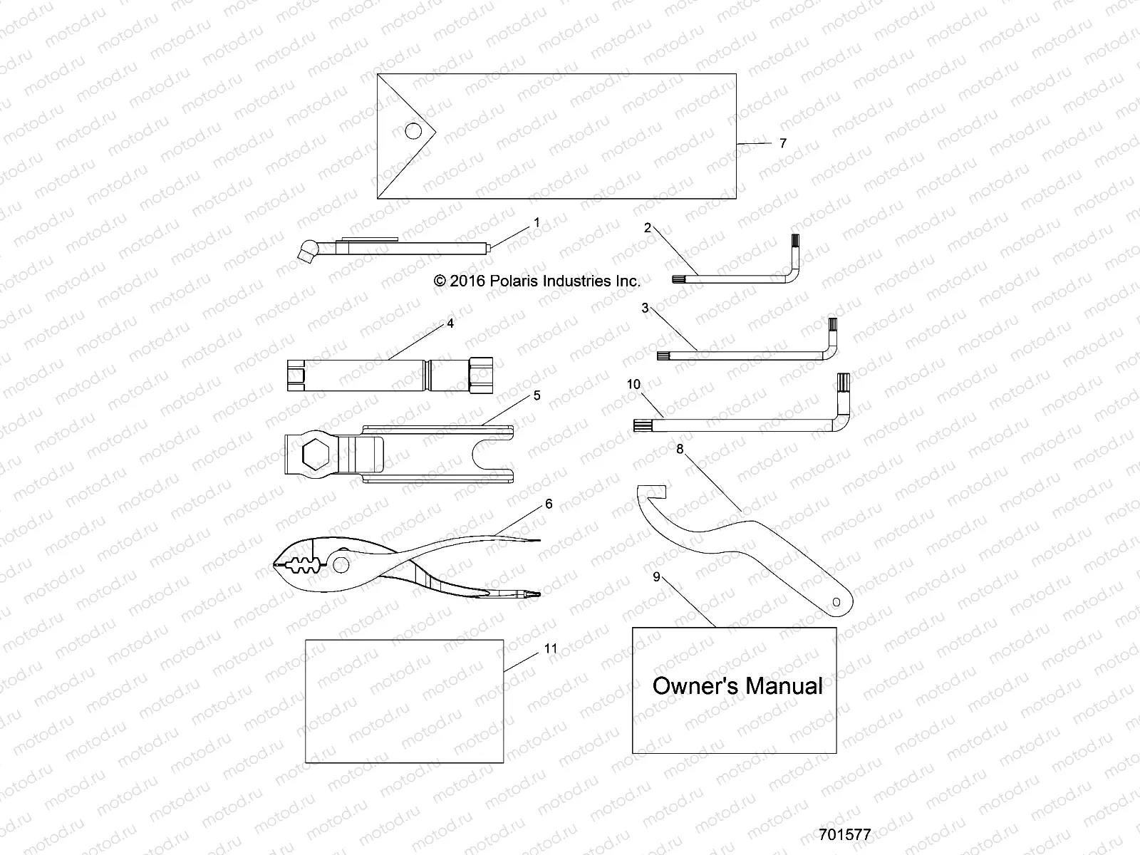 REFERENCES | REFERENCES, TOOL KIT and OWNERS MANUALS - R17RVE99NY (701577)