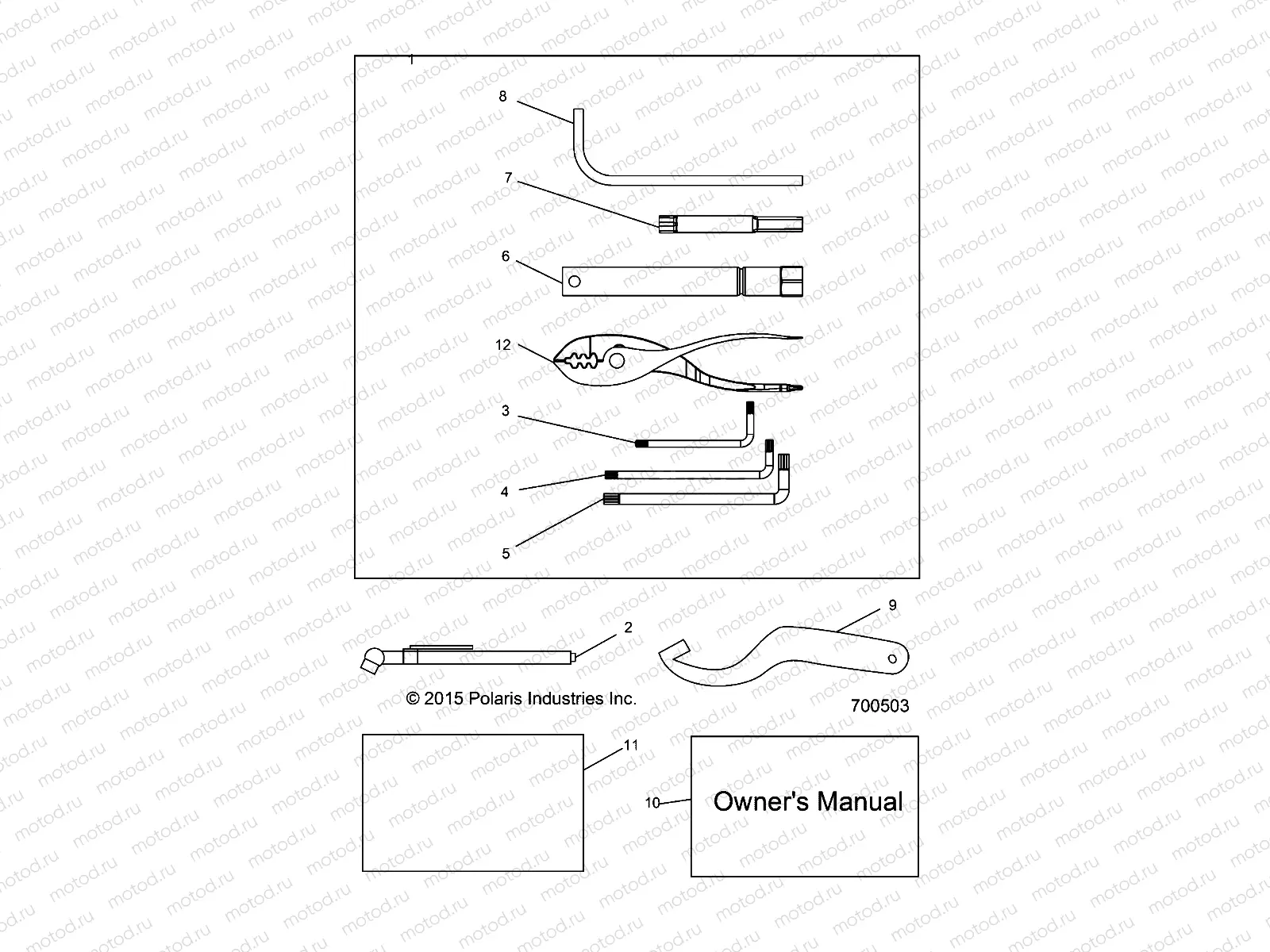REFERENCES | REFERENCES, TOOL KIT and OWNERS MANUALS - R20CCA57A1/A7 (700503)