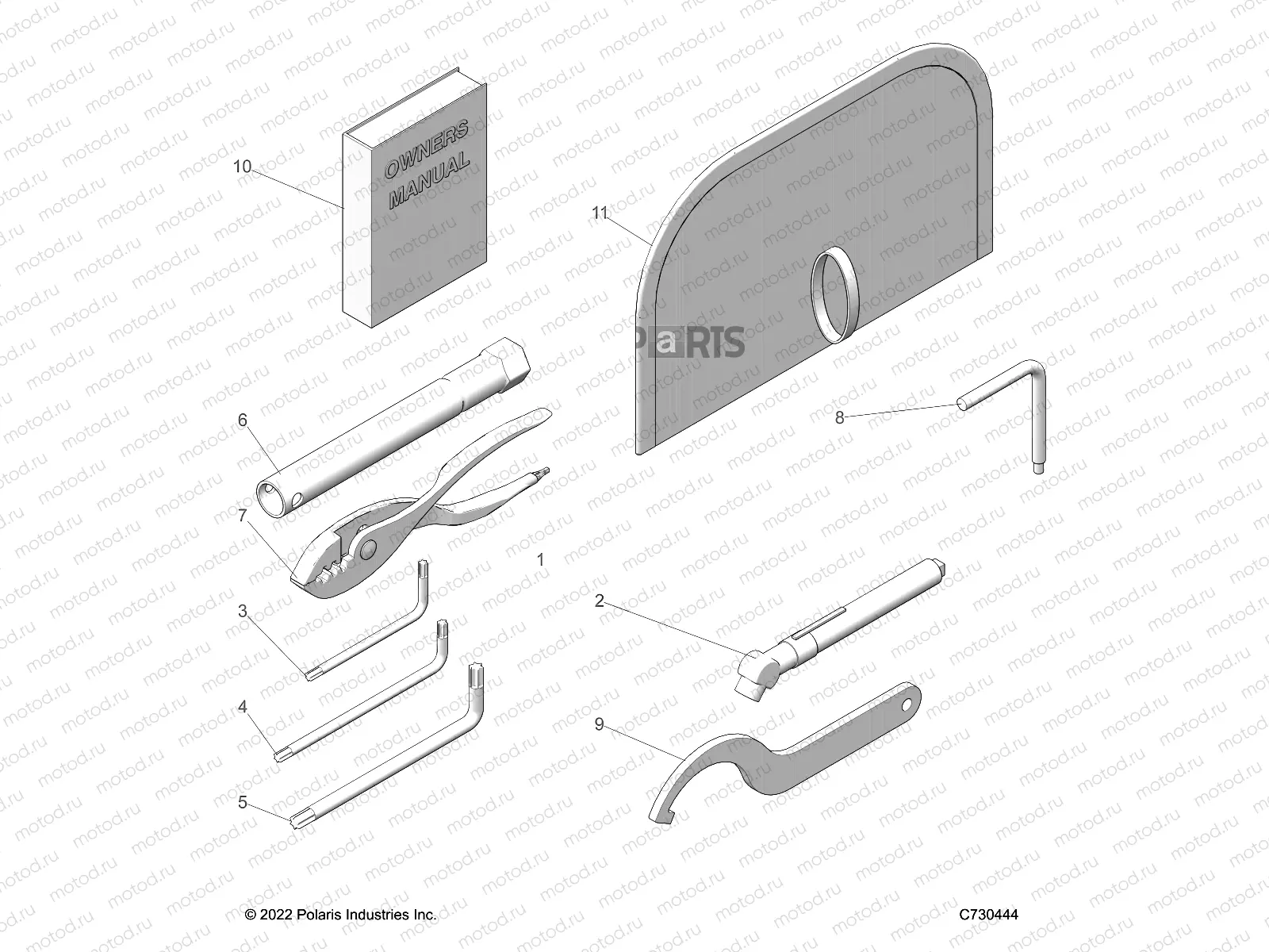 REFERENCES | REFERENCES, TOOL KIT and OWNERS MANUALS - R23MAA57F1/SC9/CK/F1/F9 (C730444)