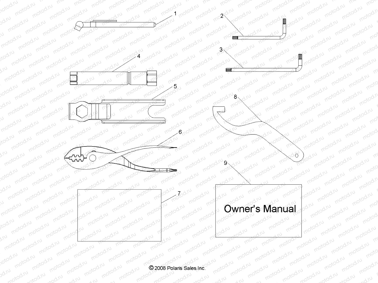 REFERENCES | REFERENCES, TOOL KIT and OWNERS MANUALS - Z14XE7EAL/X (49RGRTOOL097004X4)