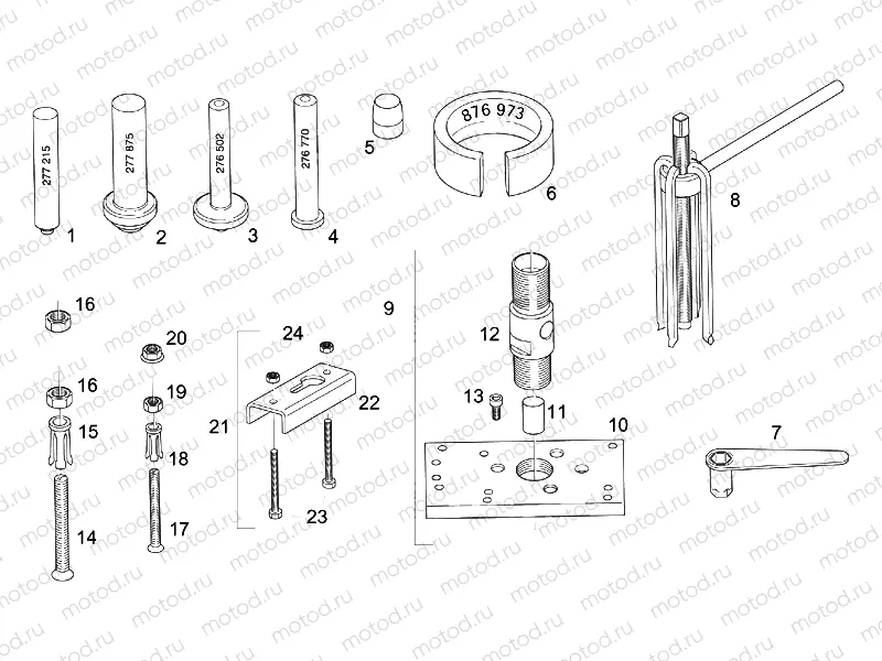 Repairing tools I