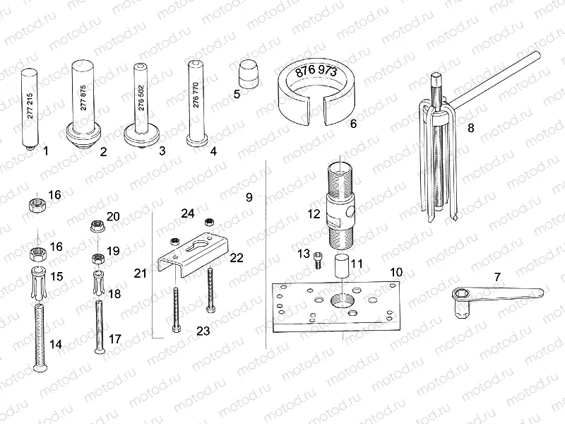Repairing tools I
