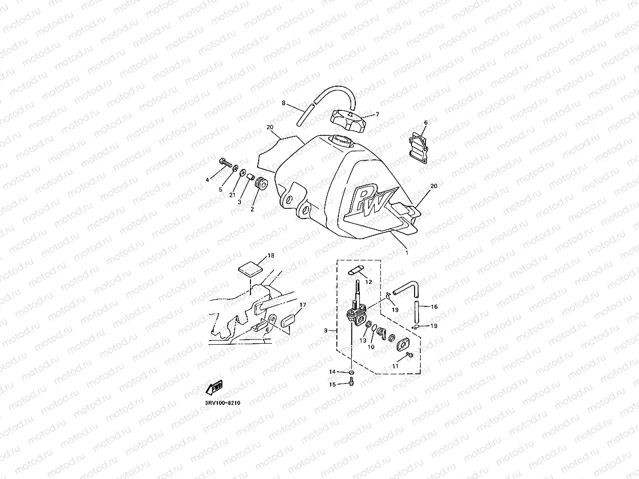 RESERVOIR A CARBURANT