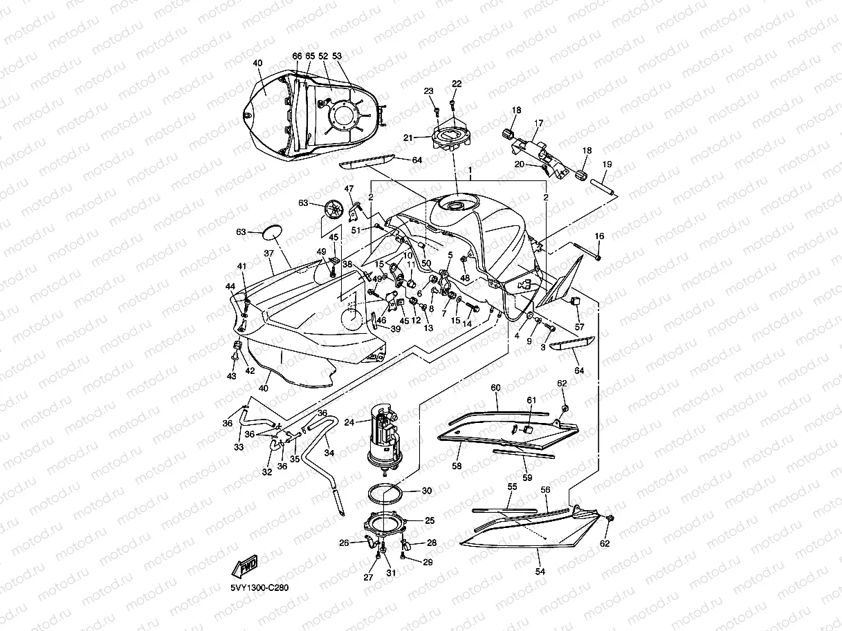 RESERVOIR A CARBURANT
