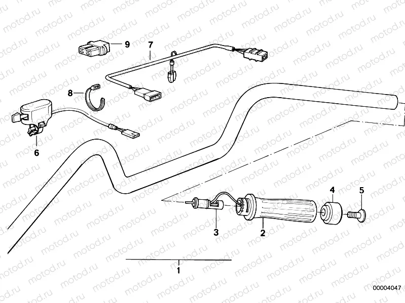 Retrofit kit, heated handle