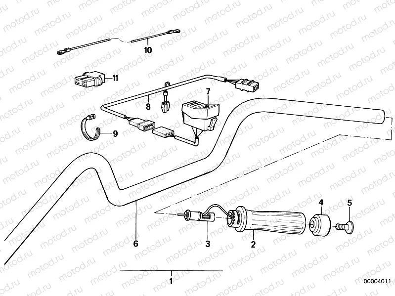 Retrofit kit, heated handle