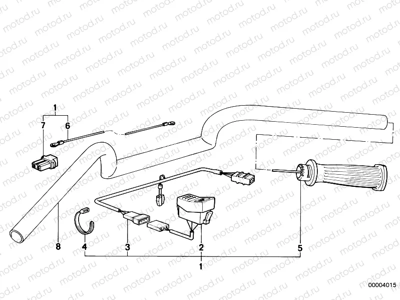 Retrofit kit, heated handle
