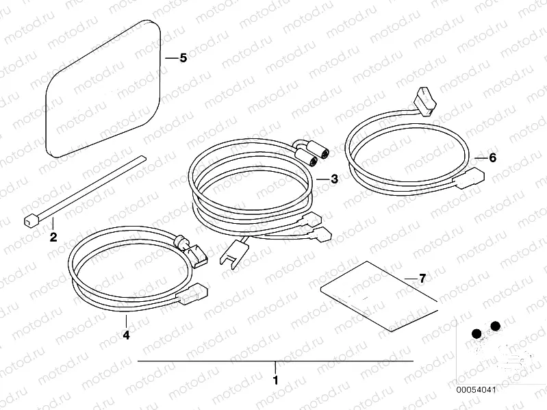 Retrofit kit, mirror heating