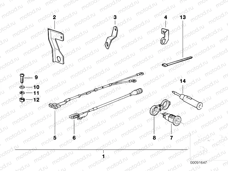 Retrofit kit, socket