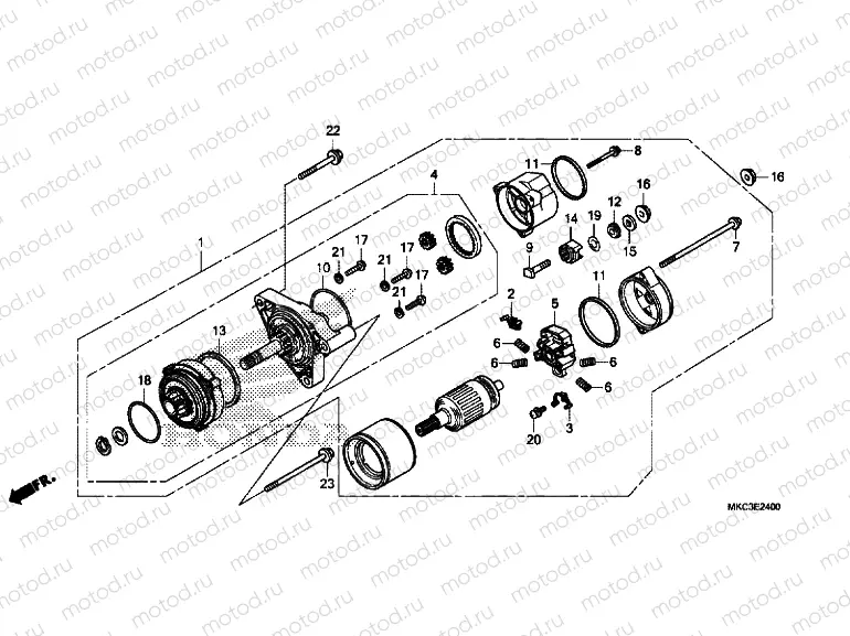 REVERSE MOTOR