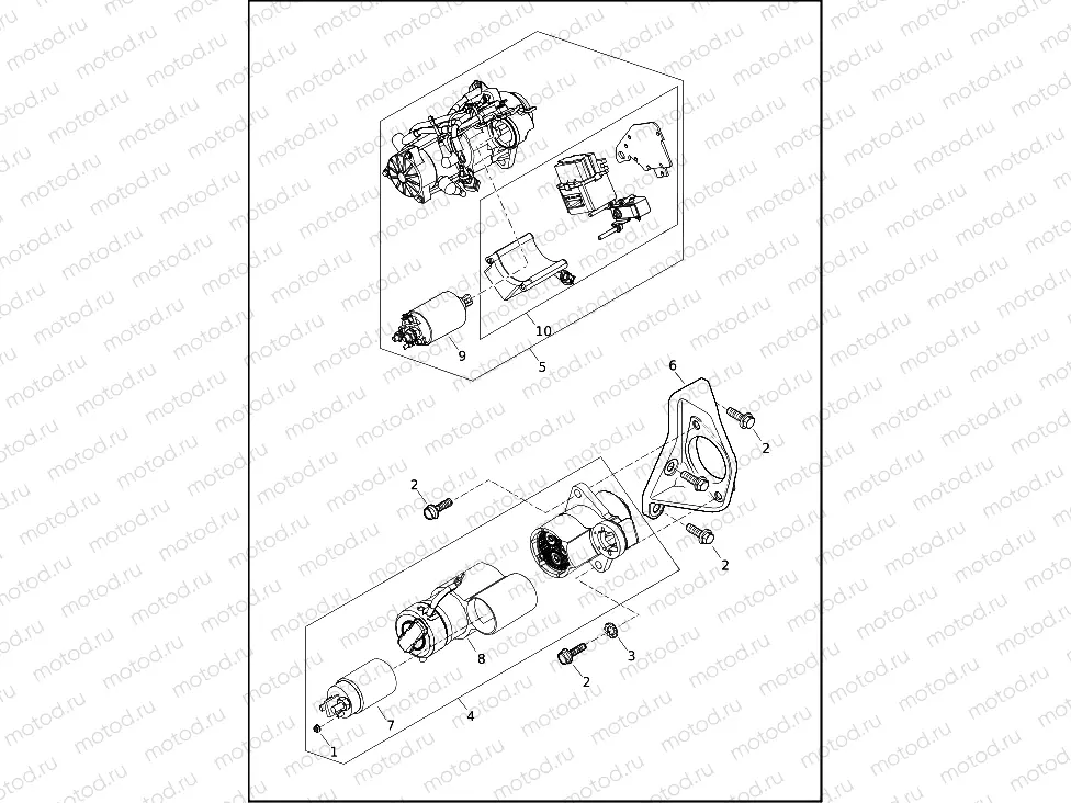 REVERSE MOTOR
