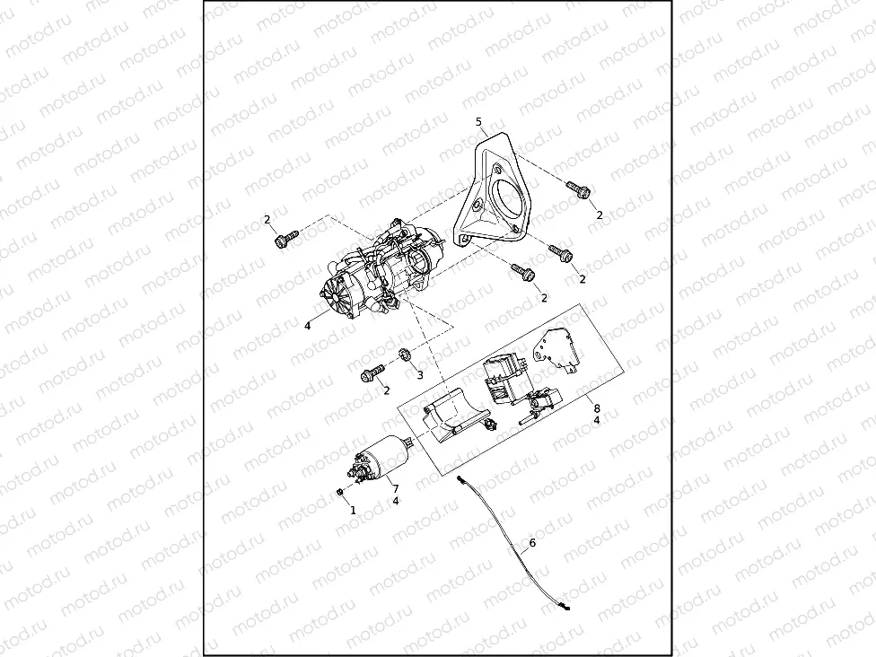 REVERSE MOTOR