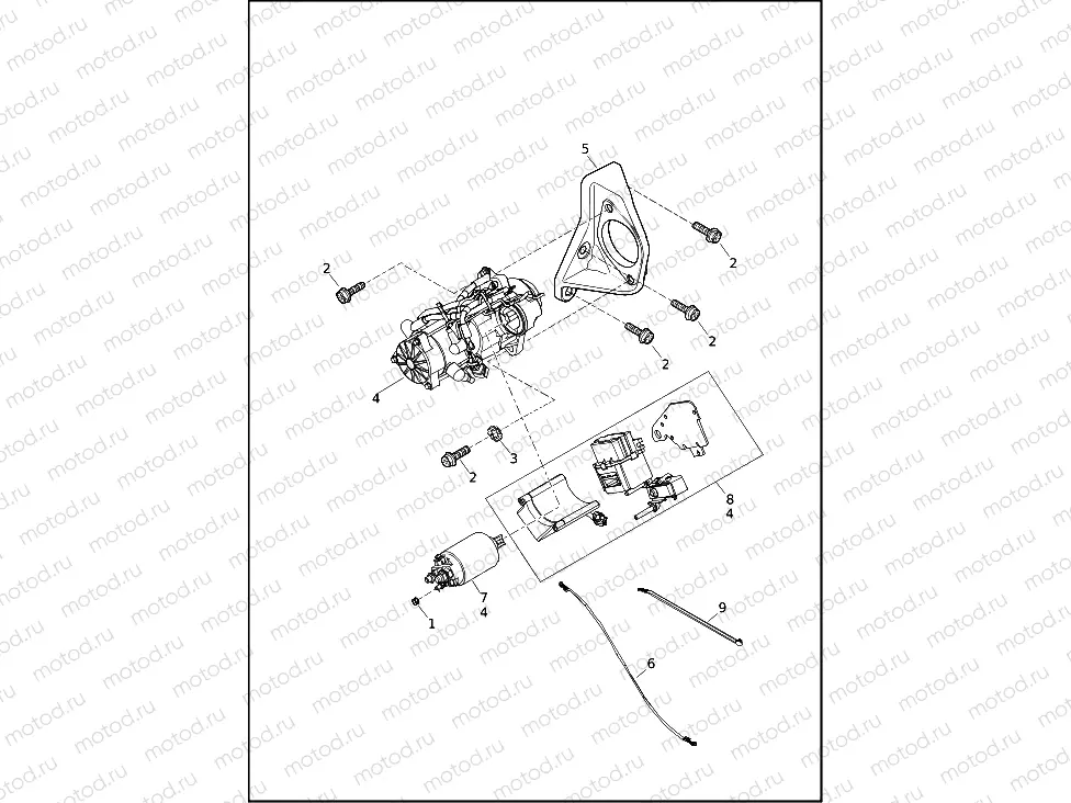 REVERSE MOTOR