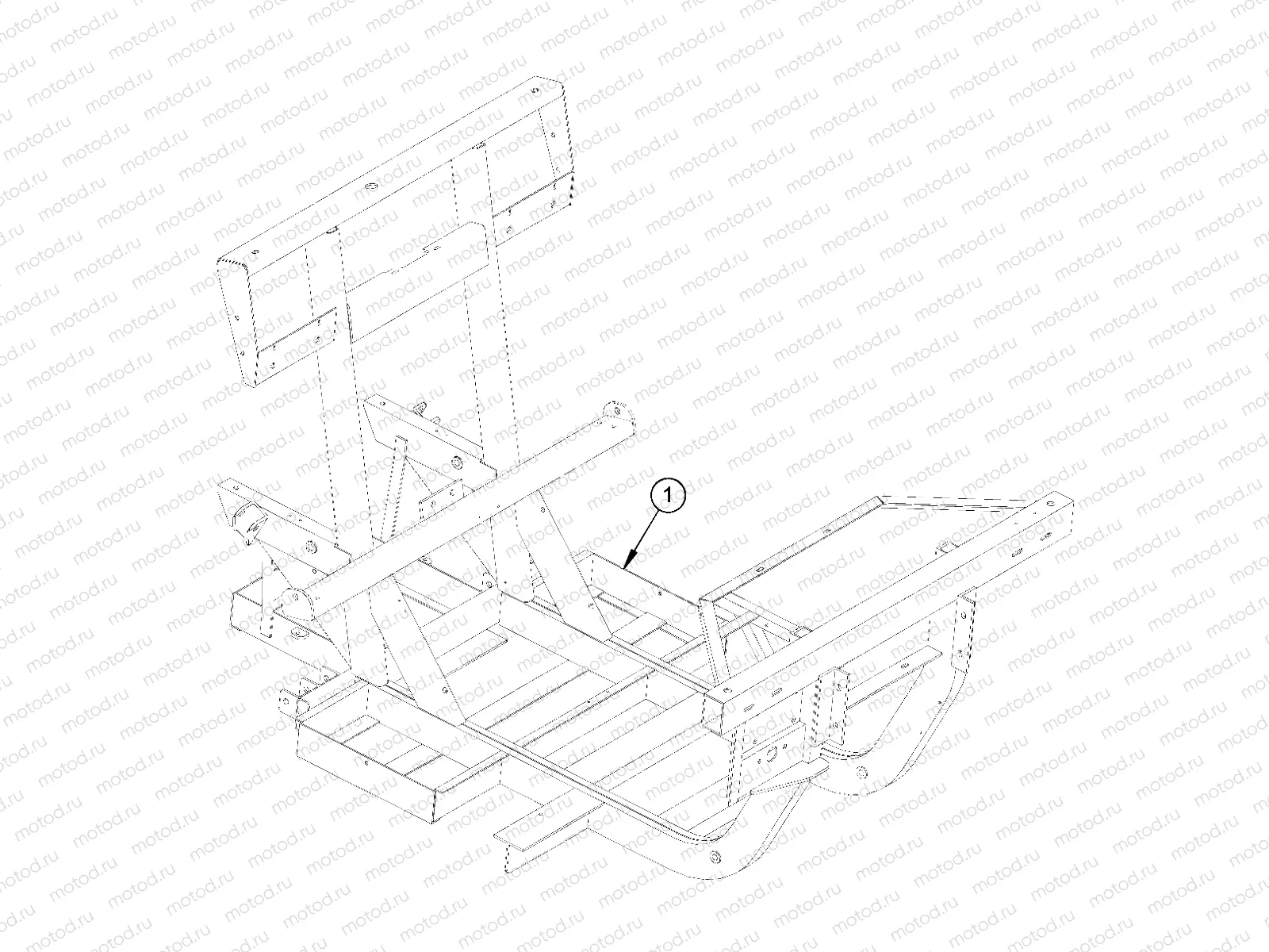 RH DRIVE | RH DRIVE, FRAME, 2 PASSENGER - e2/eS (49GEMRHDRIVE11FRAMEE2)