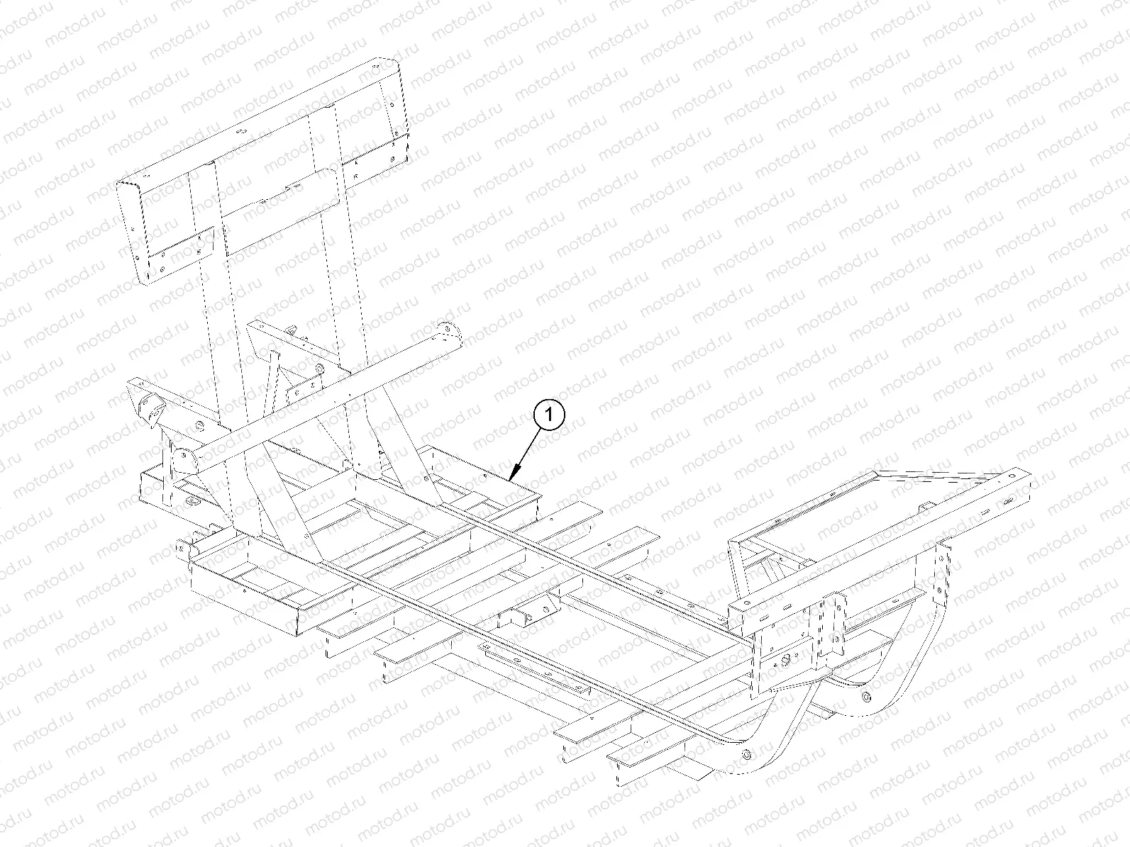 RH DRIVE | RH DRIVE, FRAME, 4 PASSENGER - e4 (49GEMRHDRIVE11FRAMEE4)