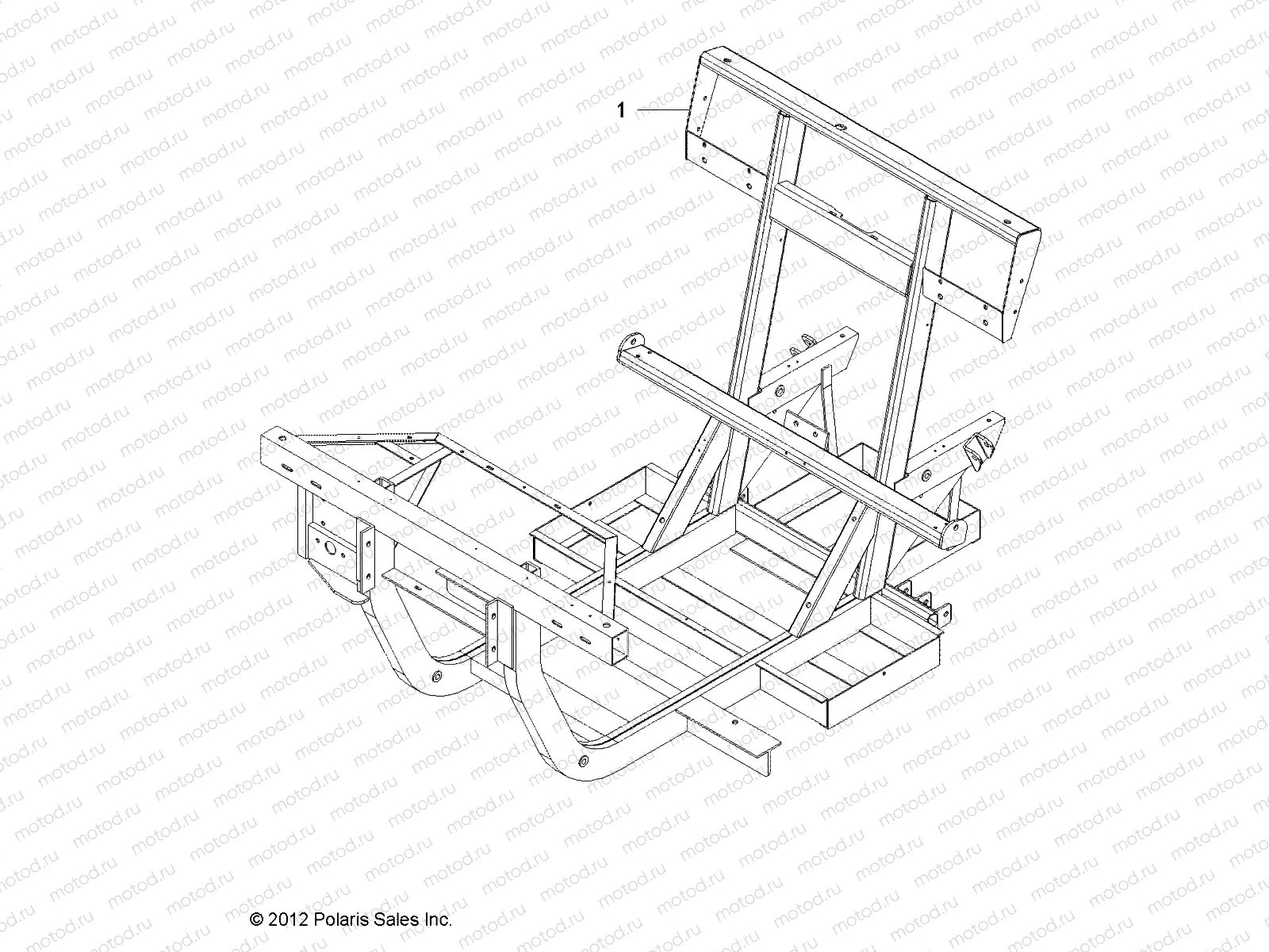 RH DRIVE | RH DRIVE, FRAME - L12G2A/L12G2S (49GEMRHDRIVE12FRAME2)
