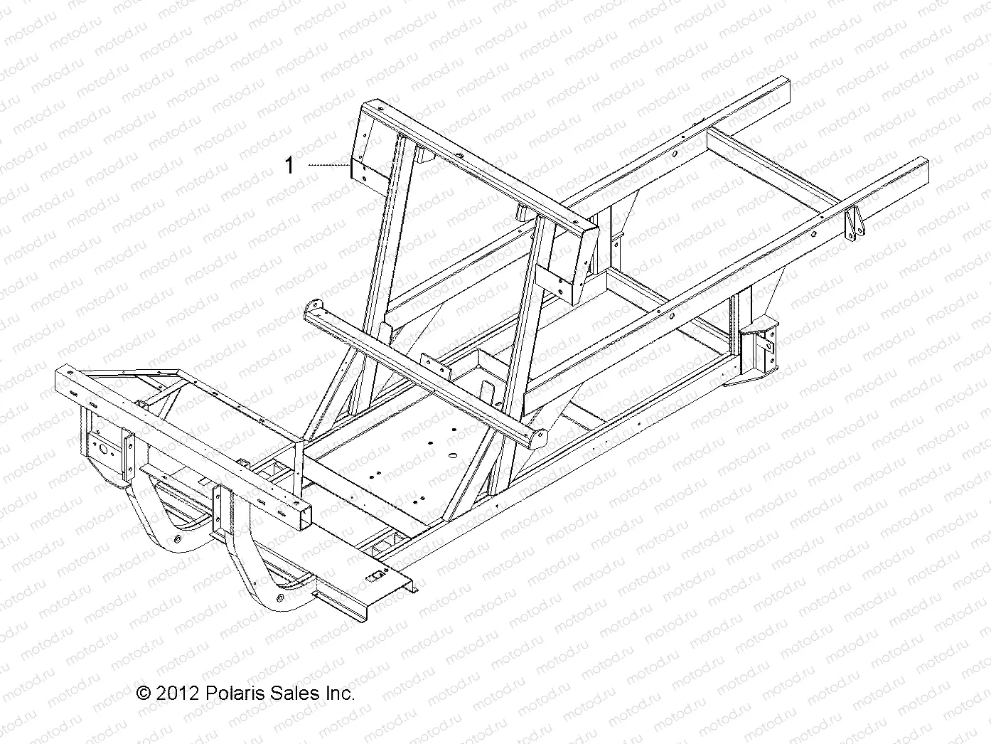 RH DRIVE | RH DRIVE, FRAME - L12G2L/L12G2D (49GEMRHDRIVE12FRAMEEL)