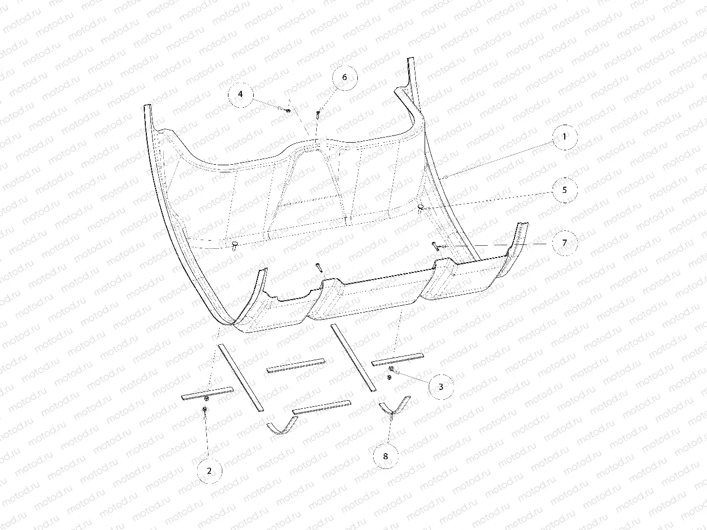 RH DRIVE | RH DRIVE, PANEL, FLOOR PLASTIC 2 PASSENGER - e2/eS/eL/eLXD (49GEMRHDRIVE11PANEL)