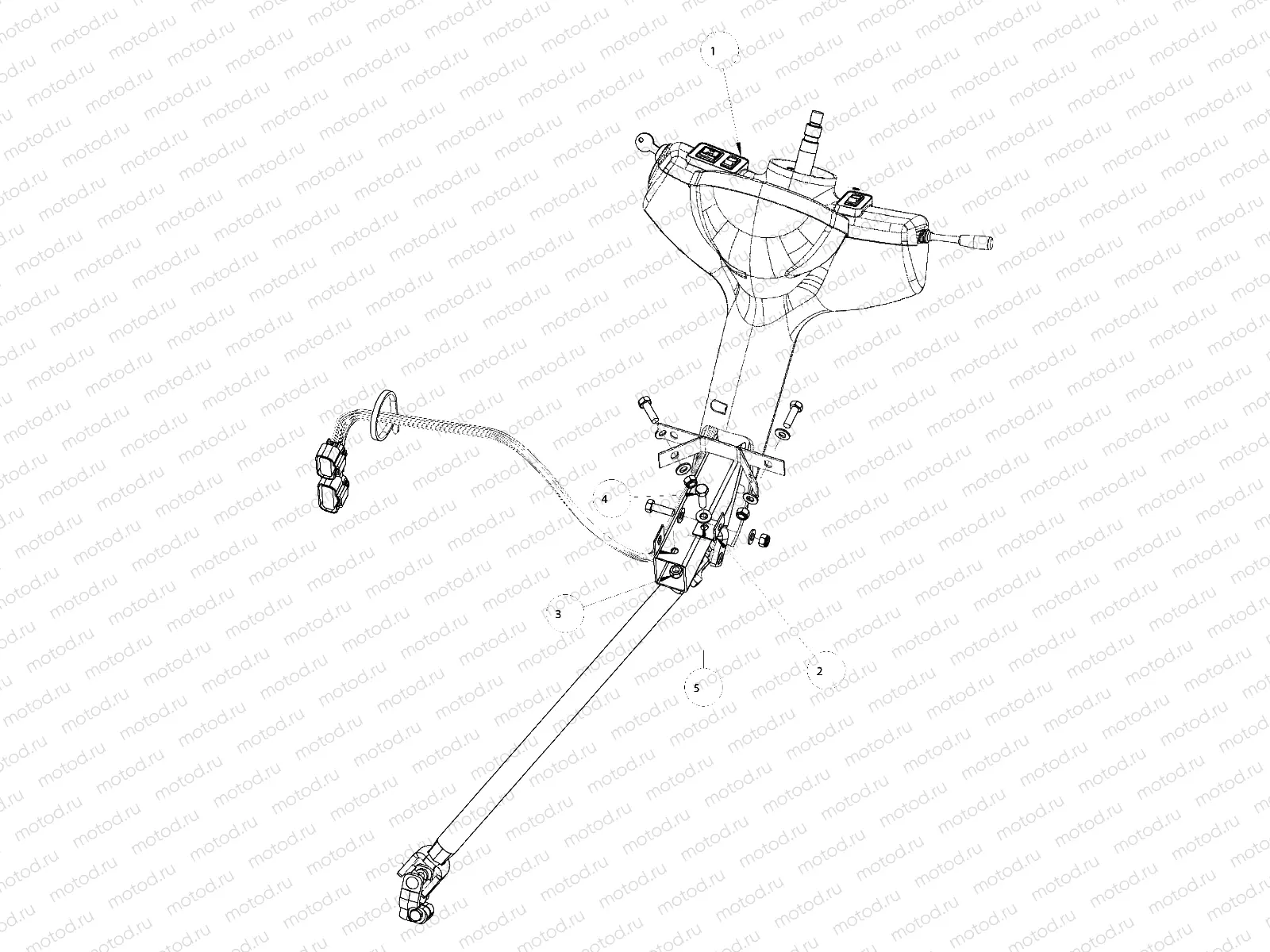 RH DRIVE | RH DRIVE, STEERING COLUMN - e2/e4/eS/eL/eLXD (49GEMRHDRIVE11STEERING)
