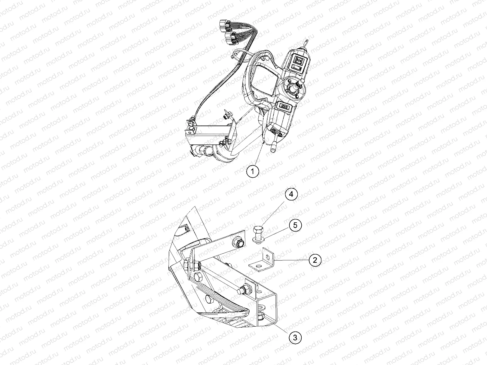 RH DRIVE | RH DRIVE, STEERING COLUMN WITH LOCK - L12G2A/L12G4A/L12G2S/L12G4S/L12G2L/L12G2D (49GEMRHDRIVE11LOCK)