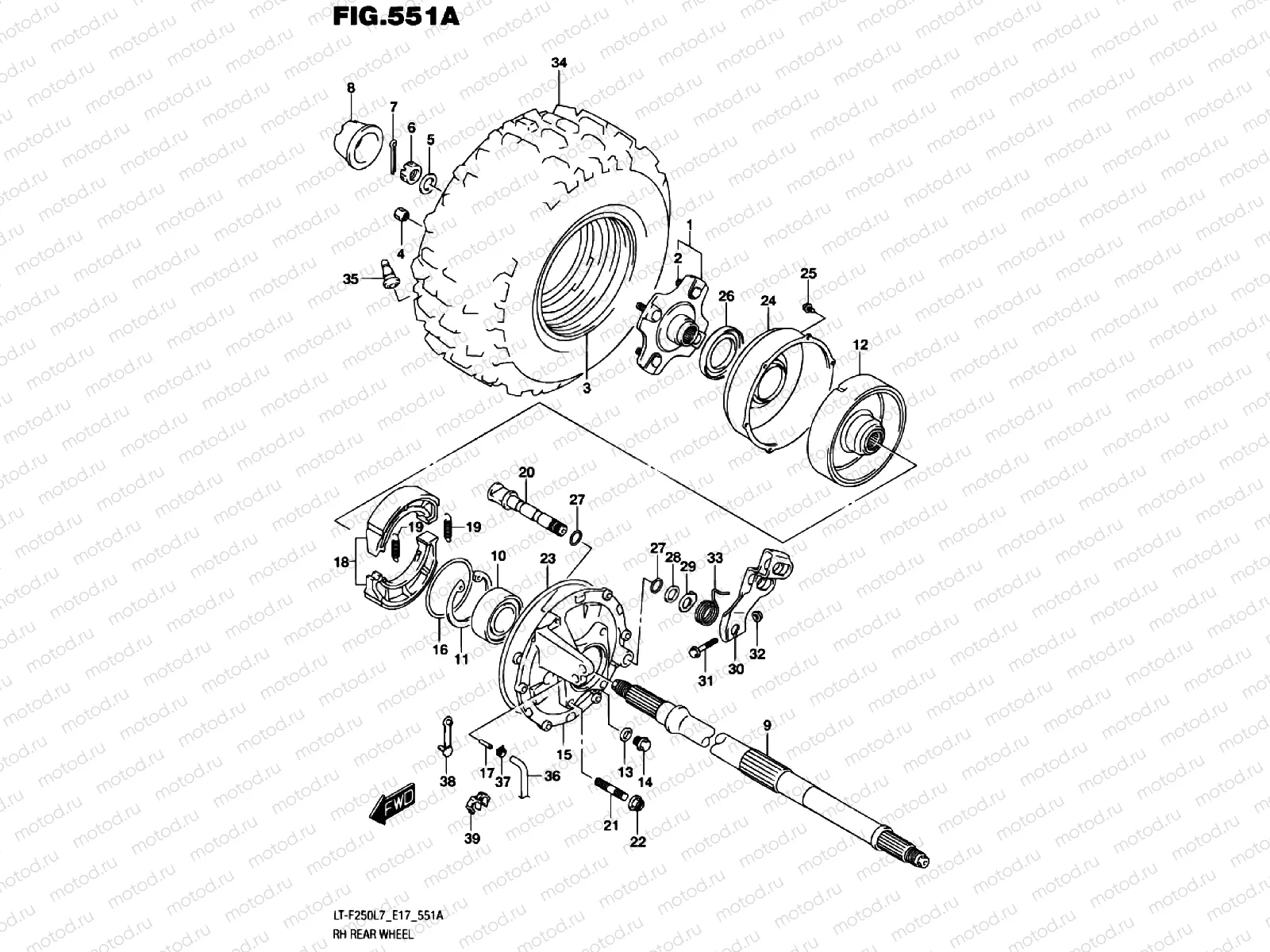 RH REAR WHEEL