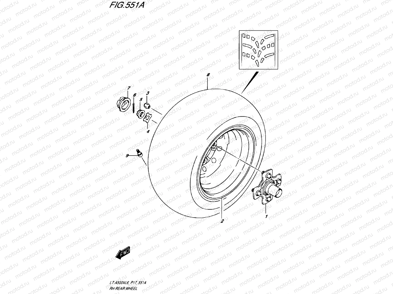 RH REAR WHEEL