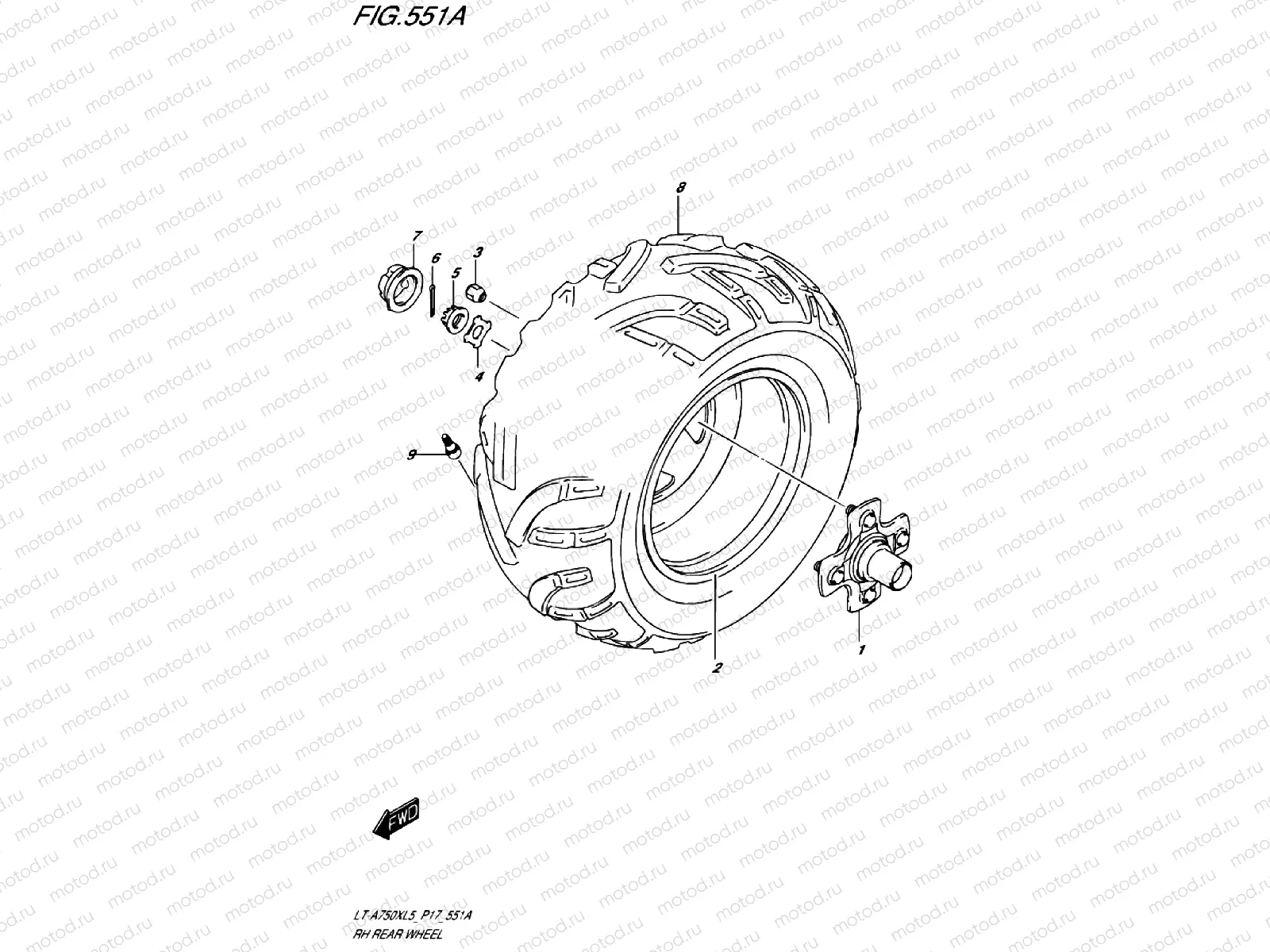 RH REAR WHEEL