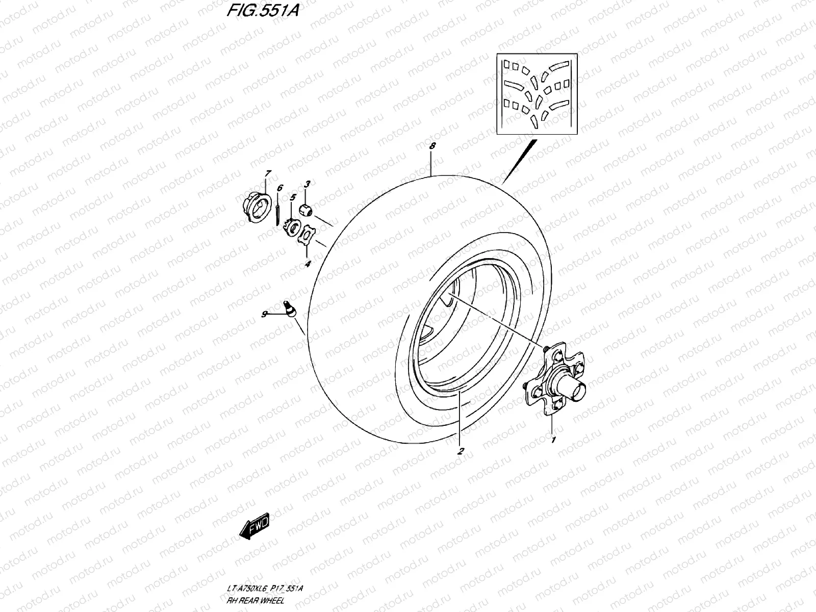 RH REAR WHEEL
