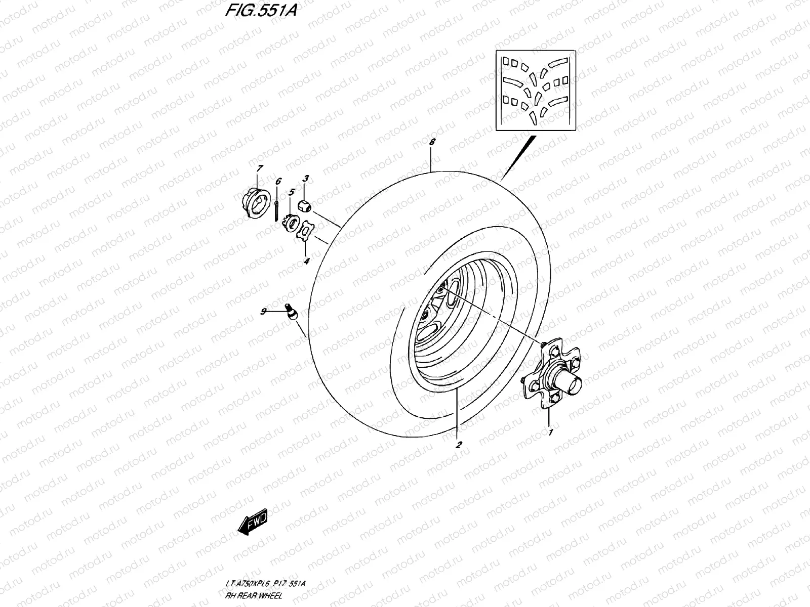 RH REAR WHEEL