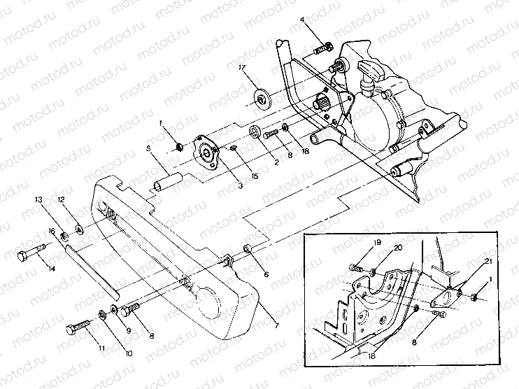 Right Hand Chain Cover (4914761476026A) | Right Hand Chain Cover (4914761476026A)