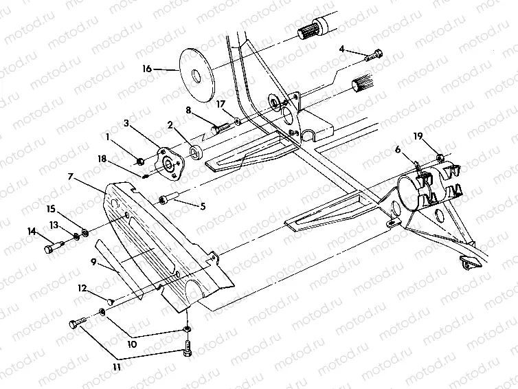 Right Hand Chain Cover Assembly (4918541854031A) | Right Hand Chain Cover Assembly (4918541854031A)