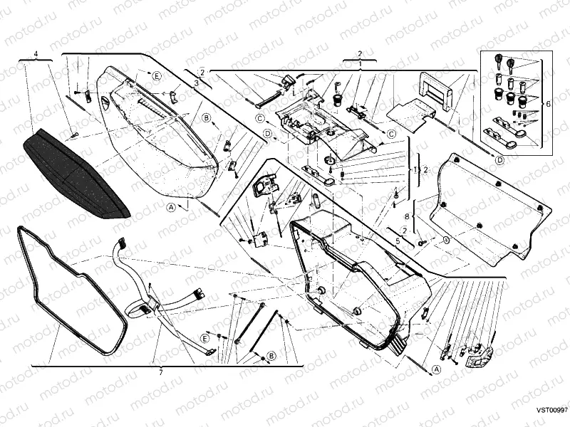 RIGHT PANNIER » ACCESSORIES