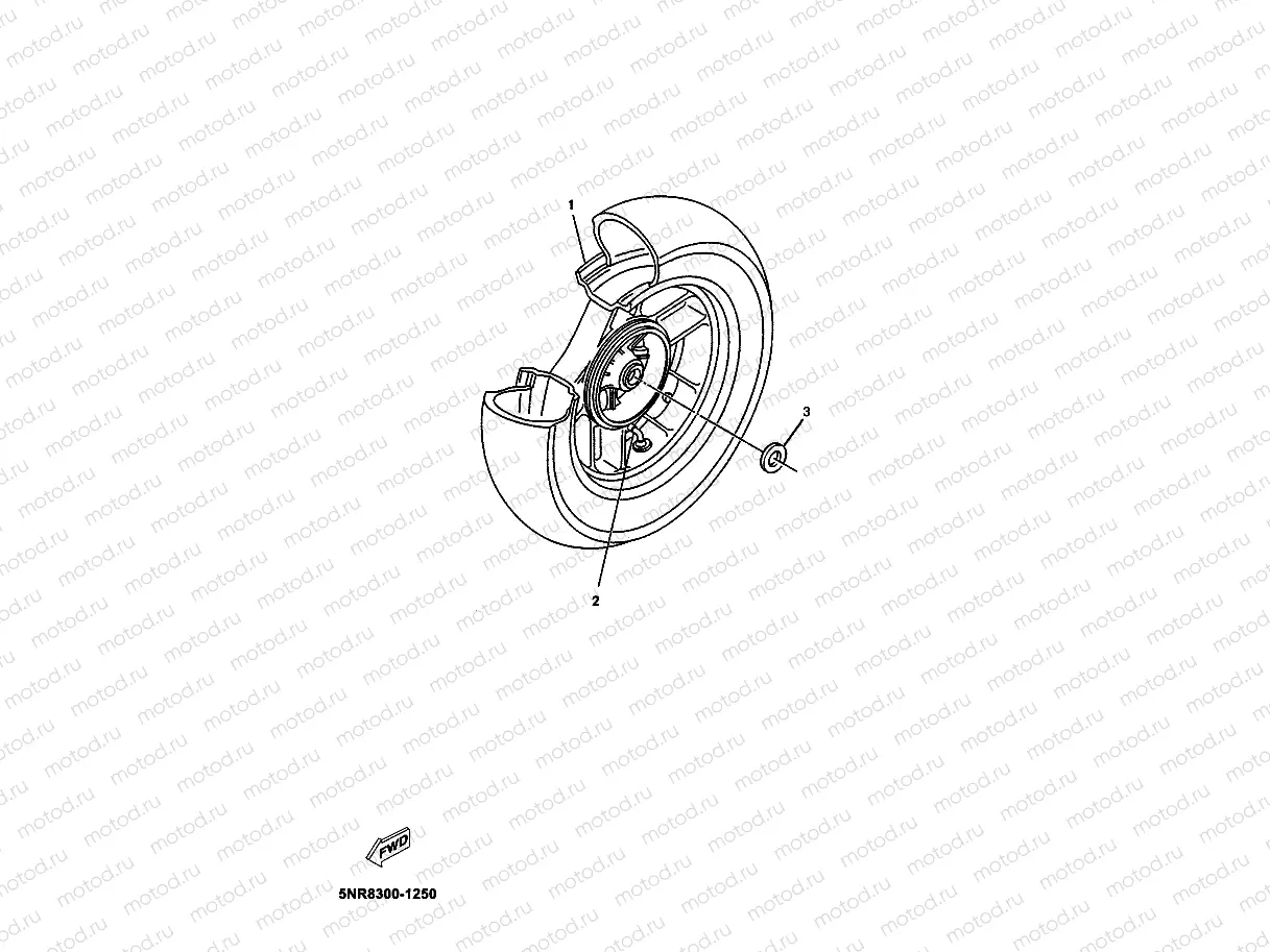ROUE ARRIERE