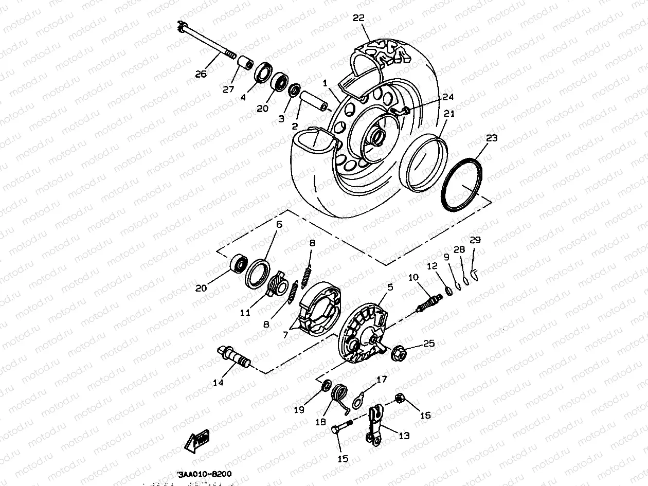 ROUE AVANT
