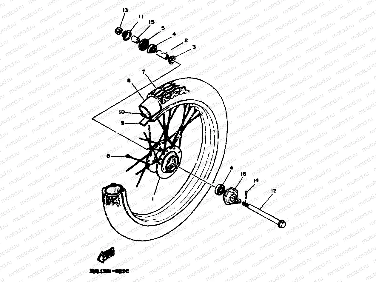 ROUE AVANT