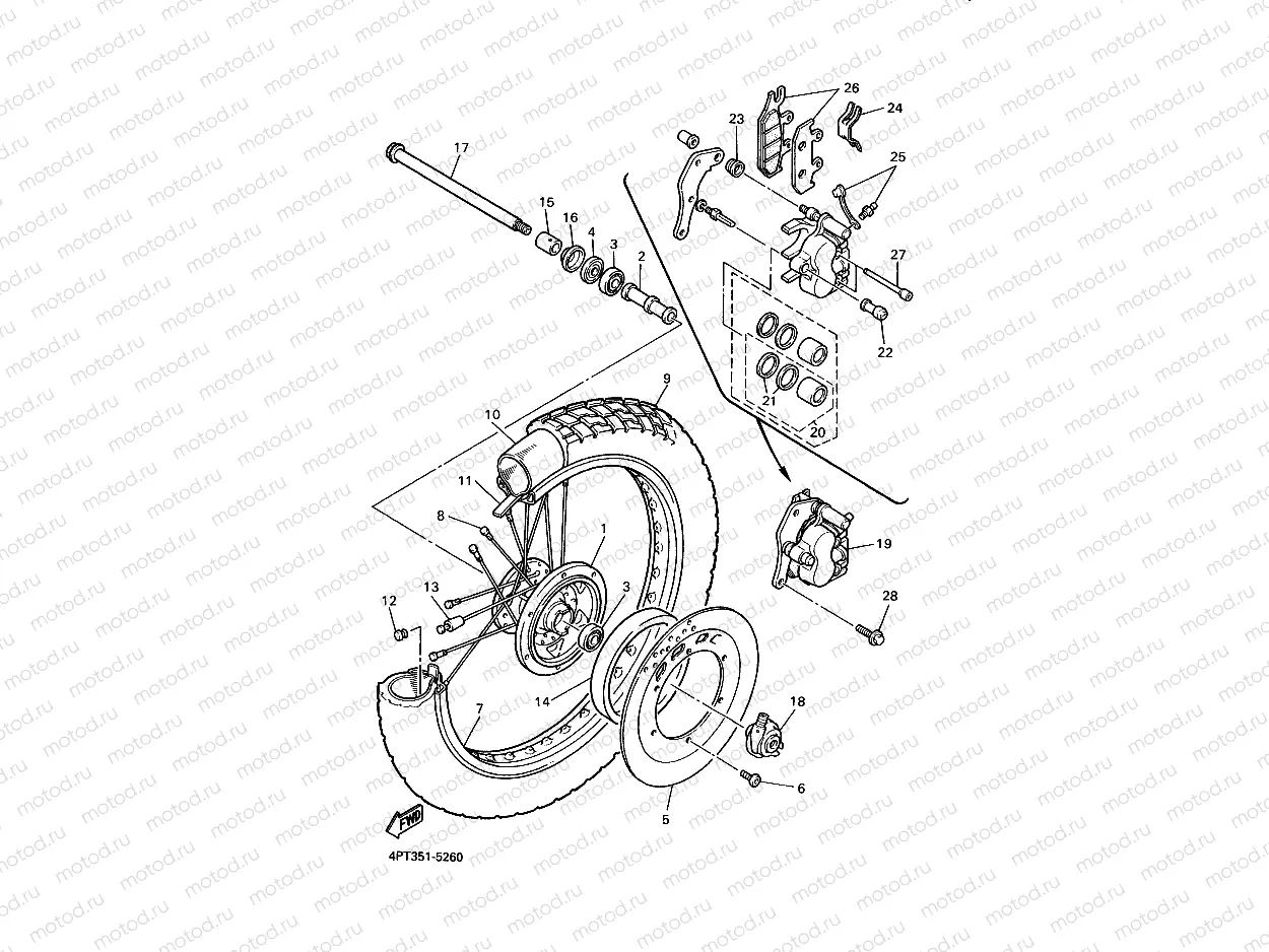 ROUE AVANT