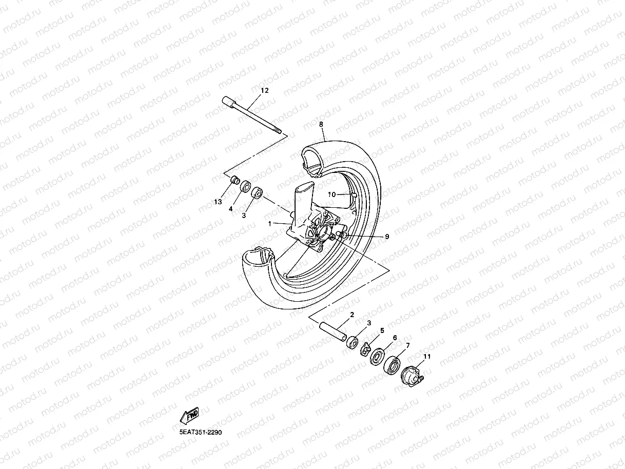 ROUE AVANT