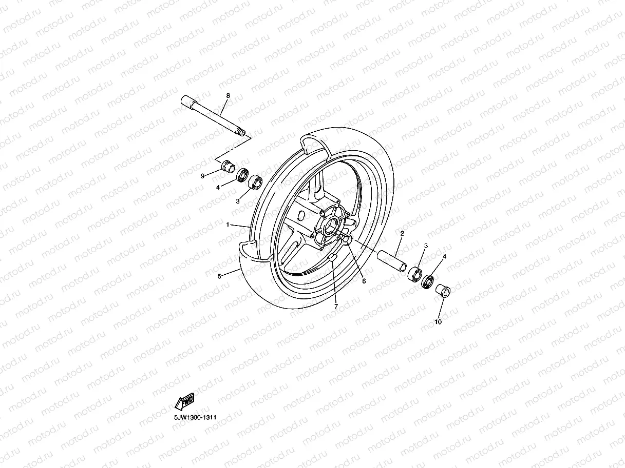 ROUE AVANT