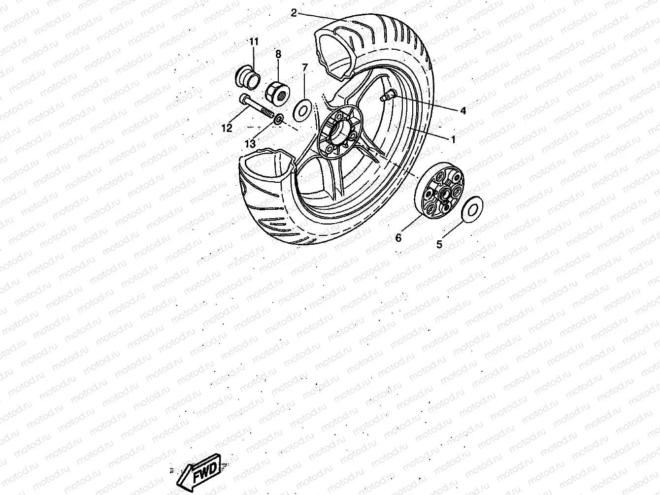RUEDA TRASERA