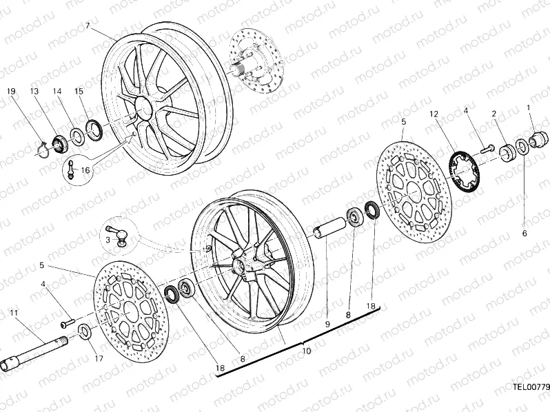 RUOTA ANTERIORE E POSTERIORE » UNCLASSIFIED
