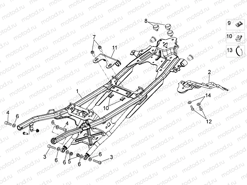 Saddle support