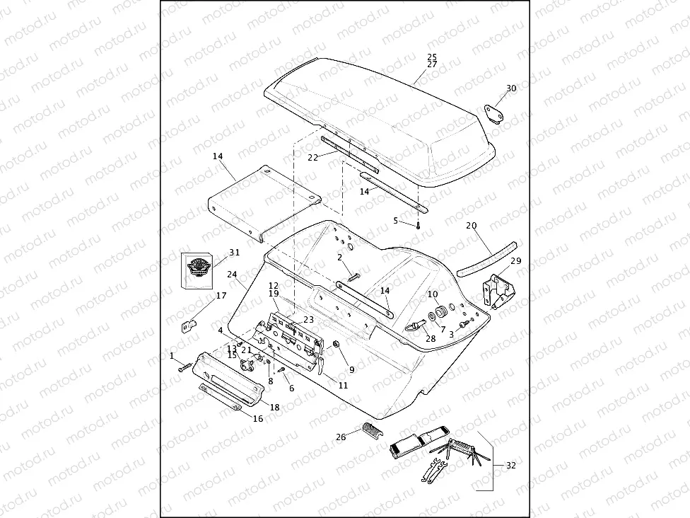 SADDLEBAGS (2 OF 3)