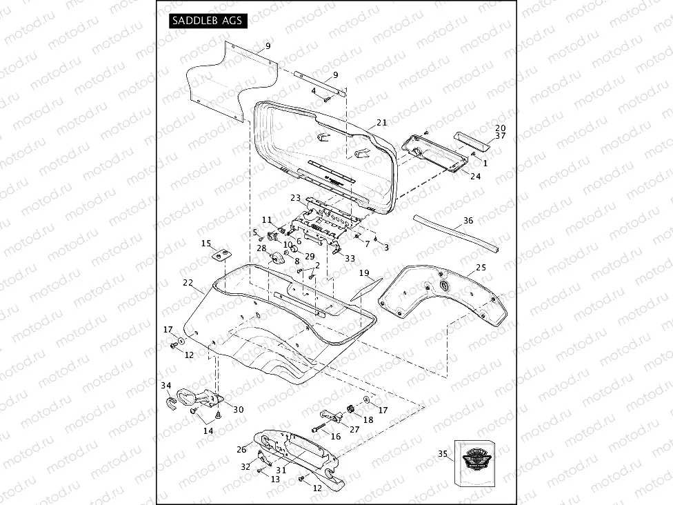 SADDLEBAGS - FLD