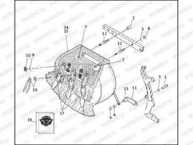 SADDLEBAGS - FLSTS
